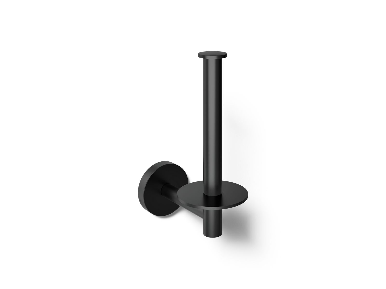 KOHLER K-27293-BL Elate Vertical Toilet Paper Holder - Matte Black