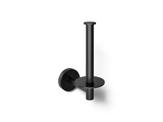 KOHLER K-27293-BL Elate Vertical toilet paper holder - Matte Black