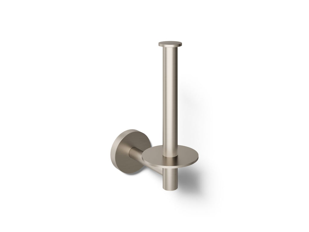 KOHLER K-27293-BN Elate Vertical Toilet Paper Holder - Vibrant Brushed Nickel