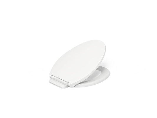 KOHLER K-27331-0 Glissade ReadyLatch Quiet-Close elongated toilet seat - White