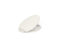 KOHLER K-27331-96 Glissade Readylatch Quiet-Close Elongated Toilet Seat - Biscuit