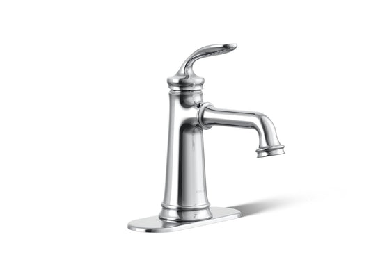 KOHLER K-27379-4-CP Bellera Single-Handle Bathroom Sink Faucet, 1.2 Gpm In Polished Chrome