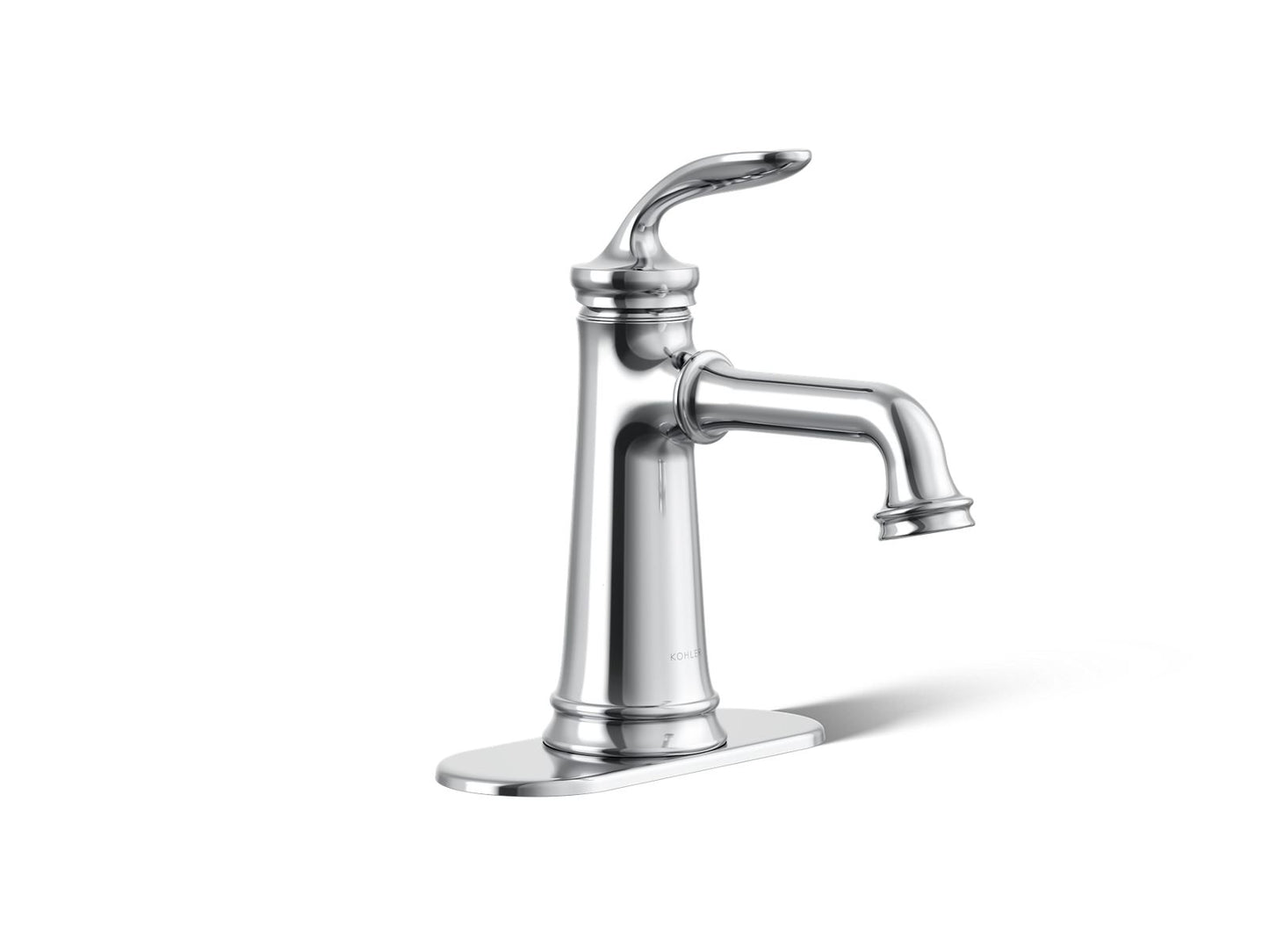 KOHLER K-27379-4N-CP Bellera Single-Handle Bathroom Sink Faucet, 0.5 Gpm In Polished Chrome