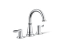 KOHLER K-27380-4N-CP Bellera Widespread Bathroom Sink Faucet, 0.5 Gpm - Polished Chrome