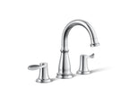 KOHLER K-27380-4N-CP Bellera Widespread Bathroom Sink Faucet, 0.5 Gpm - Polished Chrome