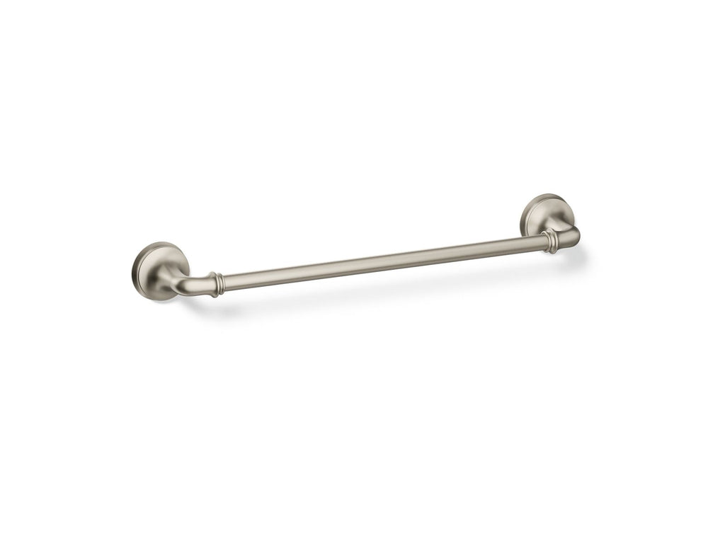 KOHLER K-27383-BN Bellera 18" Towel Bar - Vibrant Brushed Nickel