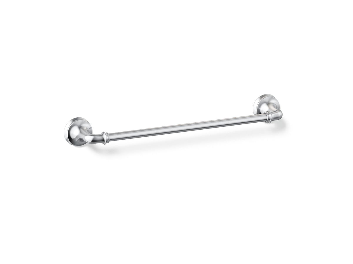 KOHLER K-27383-CP Bellera 18" Towel Bar - Polished Chrome