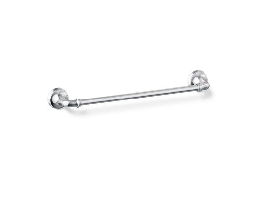 KOHLER K-27383-CP Bellera 18" towel bar - Polished Chrome
