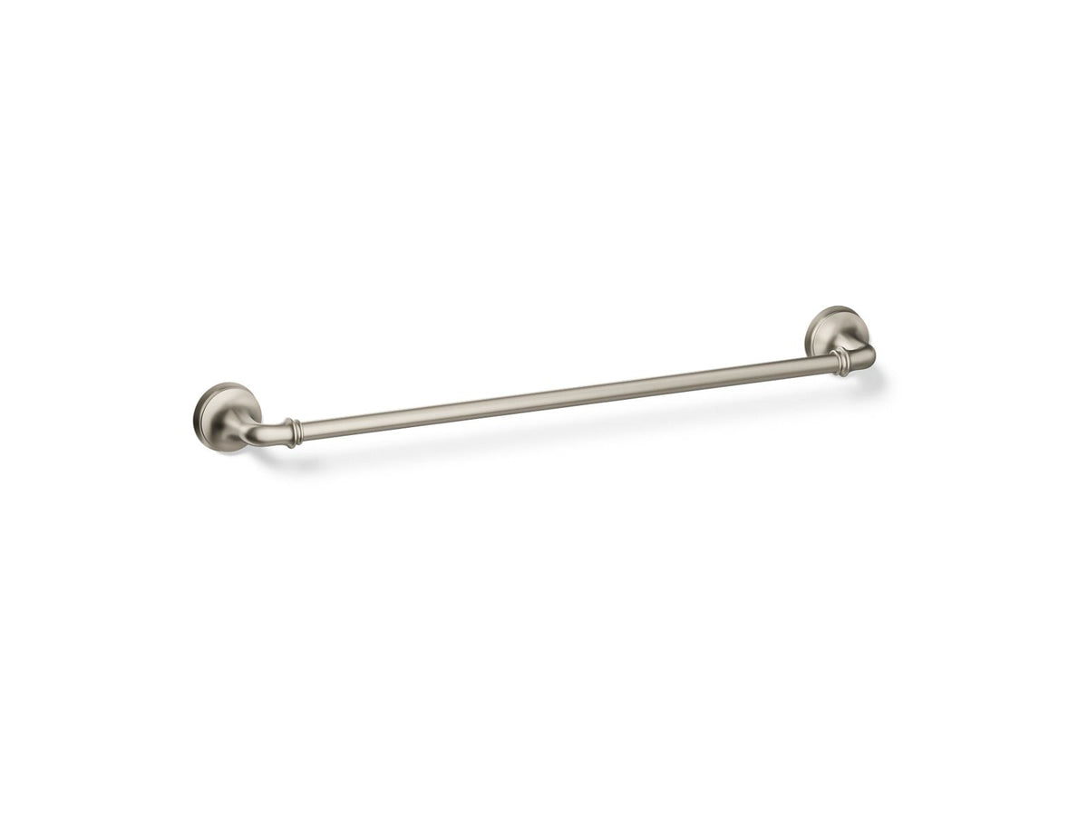 KOHLER K-27384-BN Bellera 24" Towel Bar - Vibrant Brushed Nickel