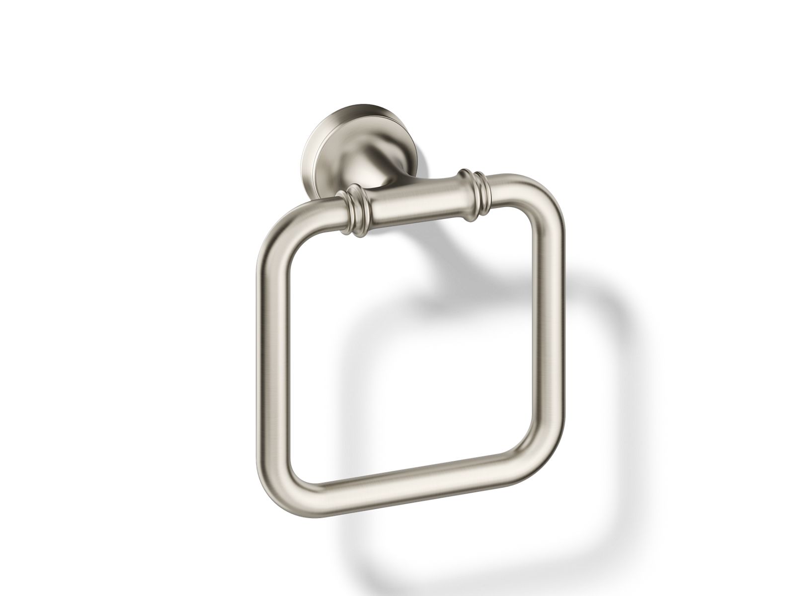 KOHLER K-27386-BN Bellera Towel Ring - Vibrant Brushed Nickel