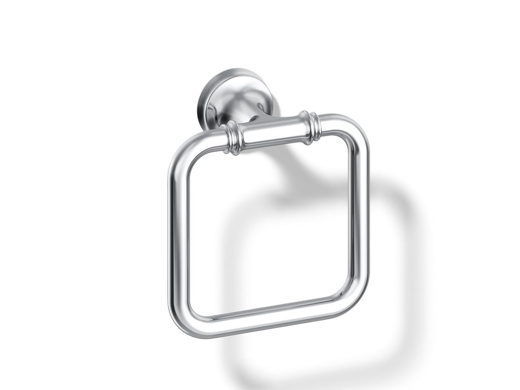 KOHLER K-27386-CP Bellera Towel Ring - Polished Chrome