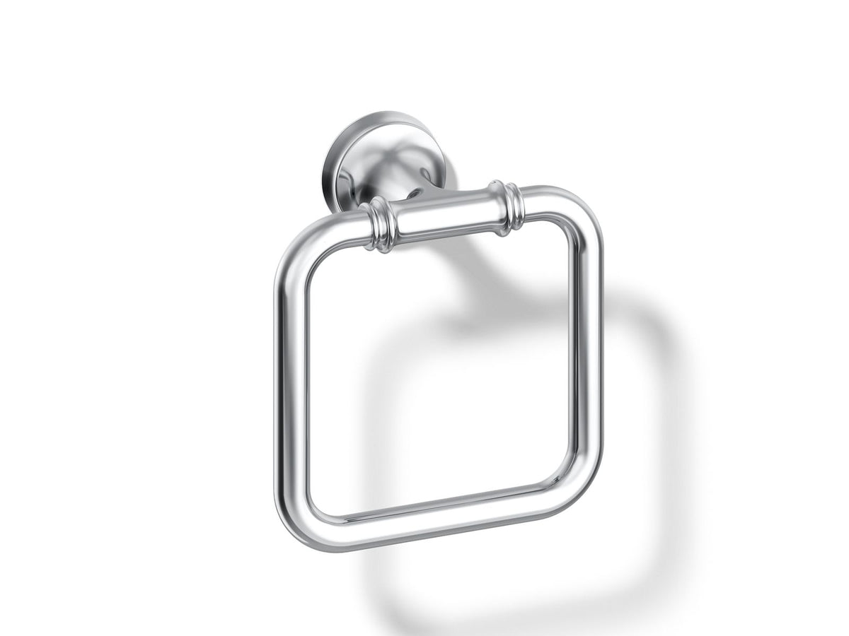 KOHLER K-27386-CP Bellera Towel Ring - Polished Chrome
