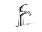 KOHLER K-27389-4N-CP Simplice Single-Handle Bathroom Sink Faucet, 0.5 Gpm - Polished Chrome