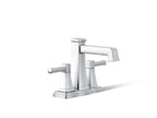 KOHLER K-27398-4N-CP Riff Centerset Bathroom Sink Faucet, 0.5 Gpm - Polished Chrome