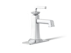 KOHLER K-27400-4-CP Riff Single-Handle Bathroom Sink Faucet, 1.2 Gpm - Polished Chrome