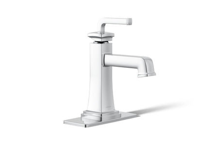 KOHLER K-27400-4-CP Riff Single-handle bathroom sink faucet, 1.2 gpm - Polished Chrome