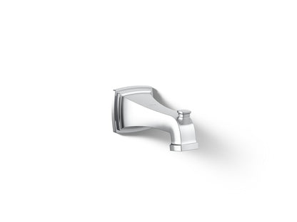 KOHLER K-27406-CP Riff Wall-mount bath spout with diverter - Polished Chrome