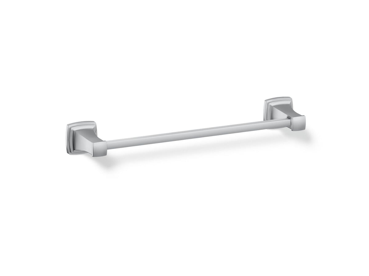 KOHLER K-27409-CP Riff 18" Towel Bar - Polished Chrome