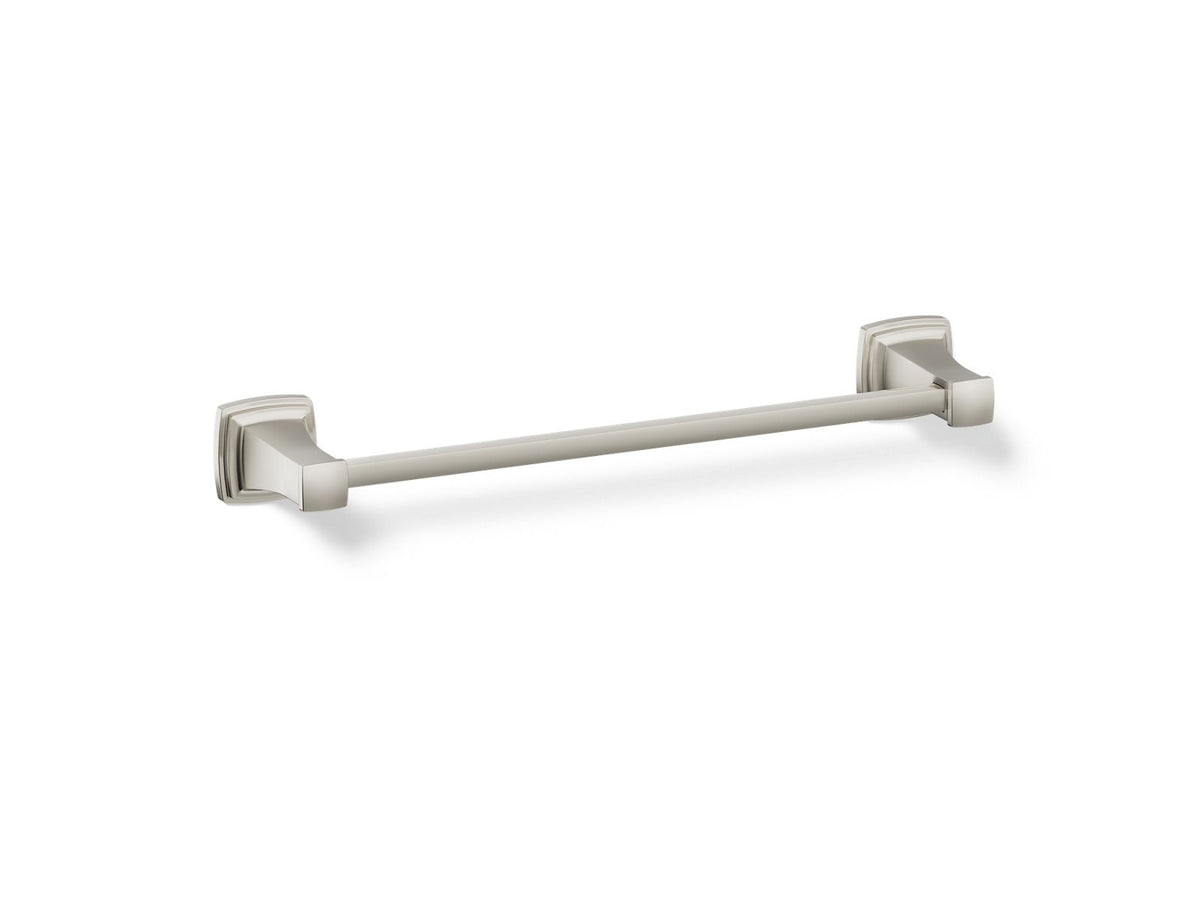 KOHLER K-27409-SN Riff 18" Towel Bar - Vibrant Polished Nickel