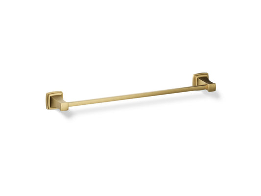 KOHLER K-27410-2MB Riff 24" towel bar - Vibrant Brushed Moderne Brass