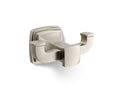KOHLER K-27411-BN Riff Double Robe Hook - Vibrant Brushed Nickel