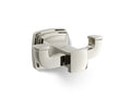 KOHLER K-27411-SN Riff Double Robe Hook - Vibrant Polished Nickel