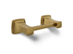 KOHLER K-27413-2MB Riff Pivoting Toilet Paper Holder - Vibrant Brushed Moderne Brass