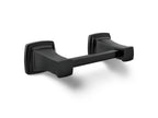 KOHLER K-27413-BL Riff Pivoting Toilet Paper Holder - Matte Black