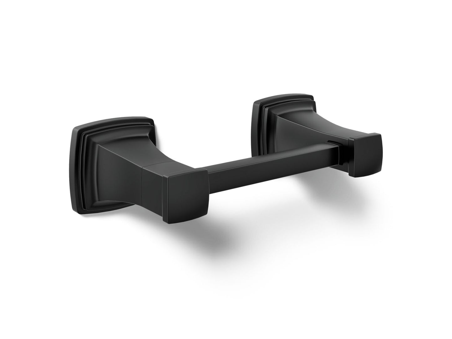 KOHLER K-27413-BL Riff Pivoting toilet paper holder - Matte Black