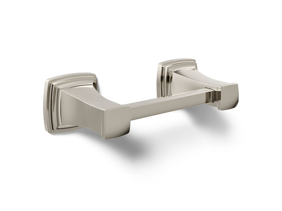 KOHLER K-27413-SN Riff Pivoting Toilet Paper Holder - Vibrant Polished Nickel
