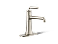 KOHLER K-27415-4-BN Tone Single-Handle Bathroom Sink Faucet, 1.2 Gpm - Vibrant Brushed Nickel