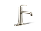 KOHLER K-27415-4-BN Tone Single-Handle Bathroom Sink Faucet, 1.2 Gpm - Vibrant Brushed Nickel