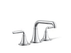 KOHLER K-27416-4N-CP Tone Widespread Bathroom Sink Faucet, 0.5 Gpm - Polished Chrome
