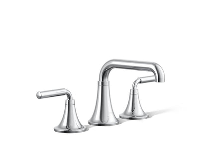 KOHLER K-27416-4N-CP Tone Widespread bathroom sink faucet, 0.5 gpm - Polished Chrome