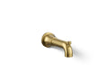 KOHLER K-27422-2MB Tone Wall-Mount Bath Spout With Diverter - Vibrant Brushed Moderne Brass