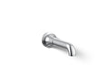 KOHLER K-27423-CP Tone Wall-Mount Bath Spout - Polished Chrome