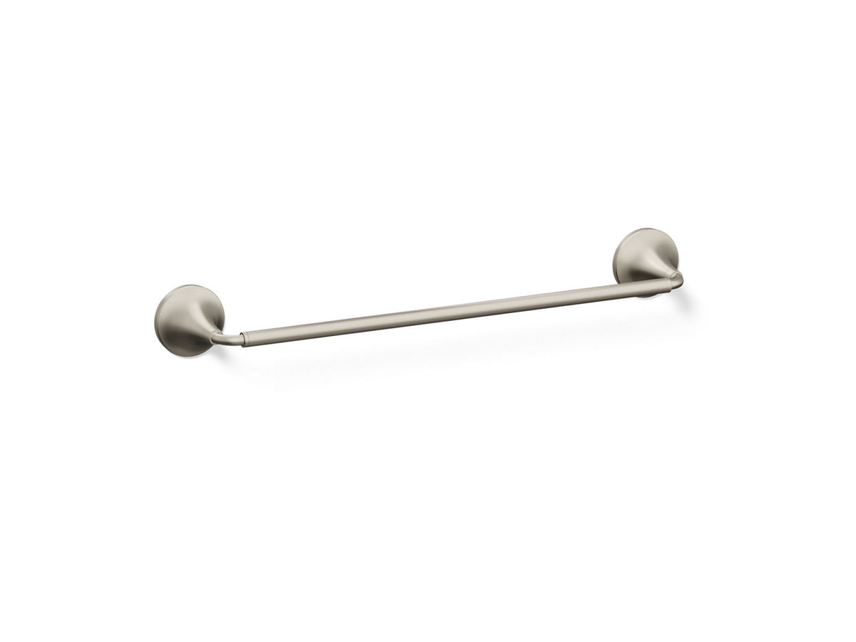 KOHLER K-27425-BN Tone 18" Towel Bar - Vibrant Brushed Nickel