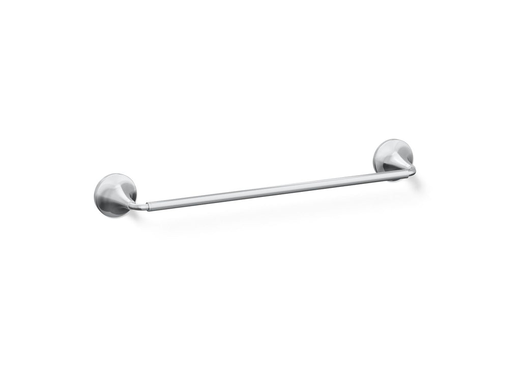 KOHLER K-27425-CP Tone 18" Towel Bar - Polished Chrome