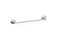 KOHLER K-27425-CP Tone 18" Towel Bar - Polished Chrome