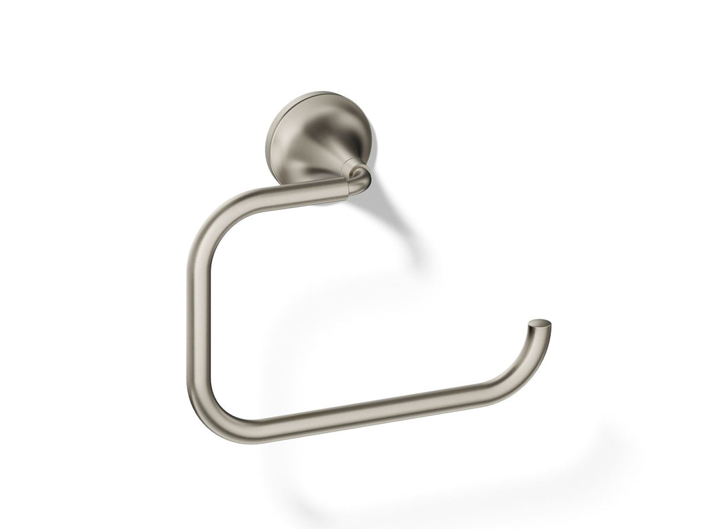 KOHLER K-27428-BN Tone Towel Ring - Vibrant Brushed Nickel