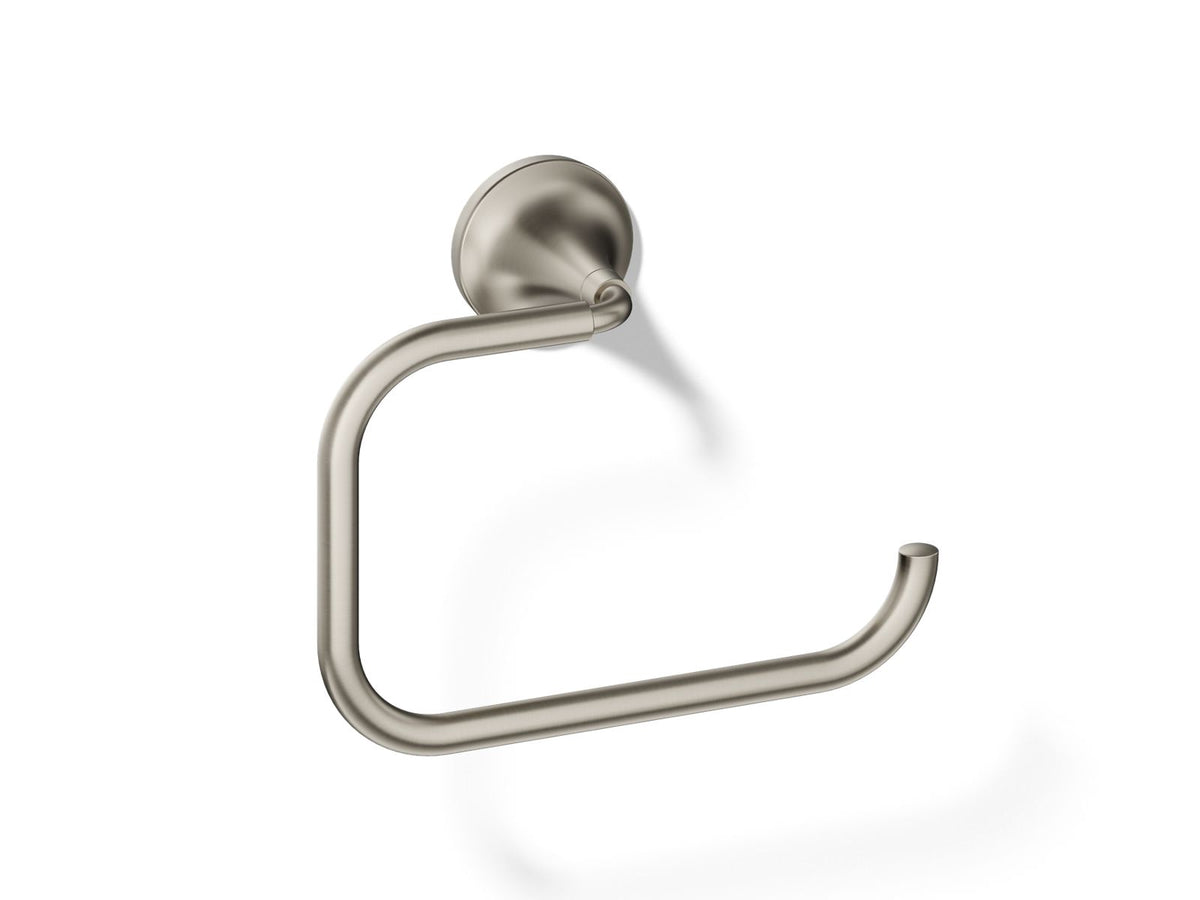 KOHLER K-27428-BN Tone Towel Ring - Vibrant Brushed Nickel