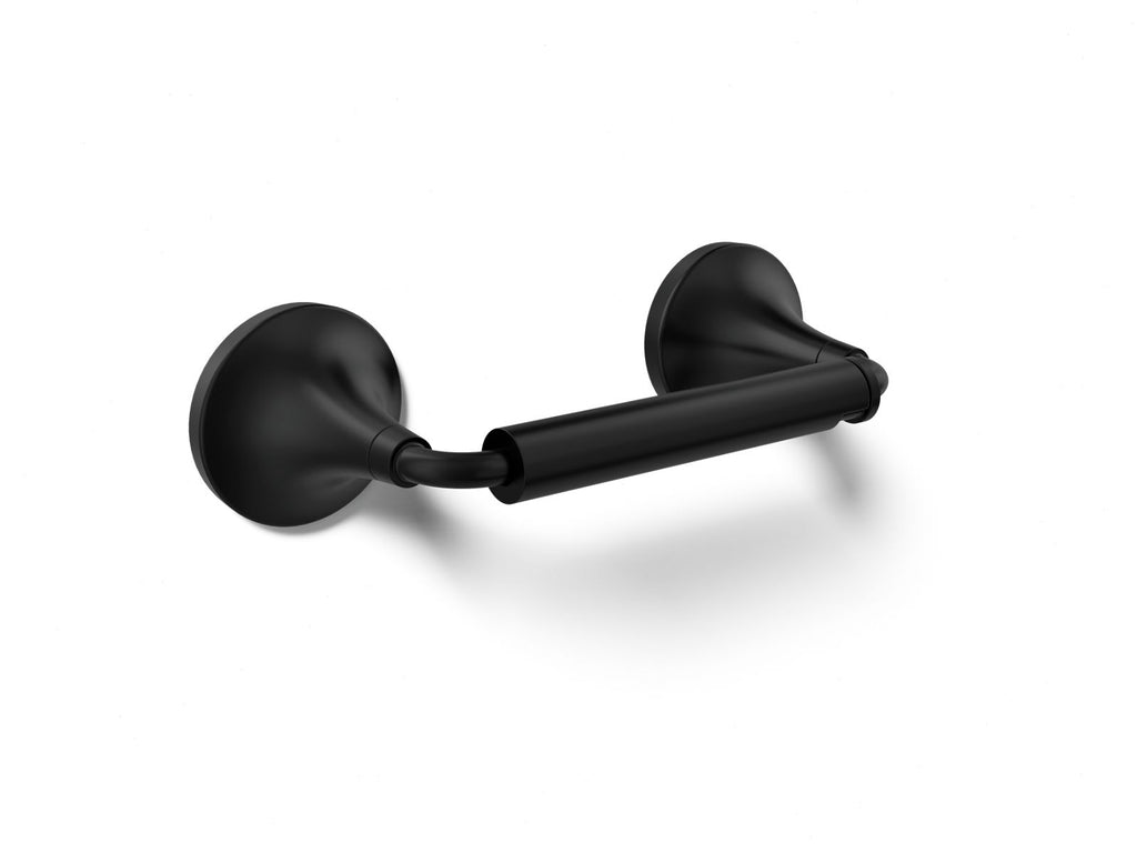 KOHLER K-27429-BL Tone Pivoting Toilet Paper Holder - Matte Black