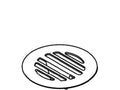 KOHLER Strainer - Polished Chrome, K-27476-CP