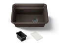 KOHLER K-27787-CM2 Cairn 27-1/2" Undermount Single-Bowl Utility Sink - Matte Brown