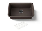 KOHLER K-28000-CM2 Cairn 27-1/2" Undermount Single-Bowl Kitchen Sink - Matte Brown