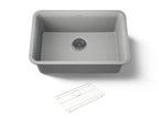 KOHLER K-28000-CM4 Cairn 27-1/2" Undermount Single-Bowl Kitchen Sink - Matte Grey