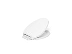 KOHLER K-28004-0 Drift Readylatch Quiet-Close Elongated Toilet Seat - White