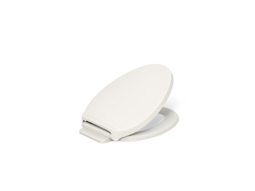 KOHLER K-28004-96 Drift Readylatch Quiet-Close Elongated Toilet Seat - Biscuit