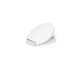 KOHLER K-28005-0 Drift Readylatch Quiet-Close Round-Front Toilet Seat - White