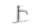 KOHLER K-28126-4-CP Venza Single-Handle Bathroom Sink Faucet, 1.2 Gpm - Polished Chrome